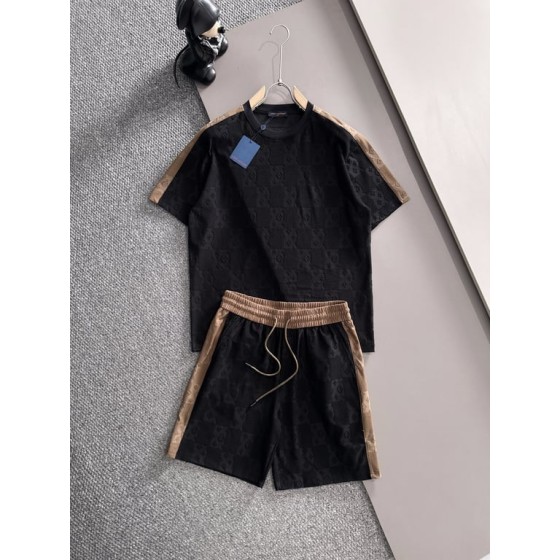 Louis Vuitton Spring/Summer New Casual Short-Sleeve Shorts Set